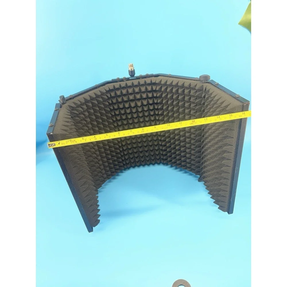 Stage Right Foldable Studio/ Game Recording Foam Isolation Shield Sound Absorber